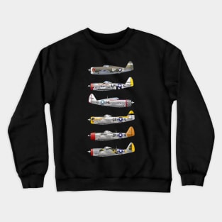 Republic P-47 Thunderbolt "The Jug" P47 Crewneck Sweatshirt